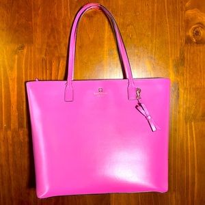 Kate Spade Hot Pink Tote Bag